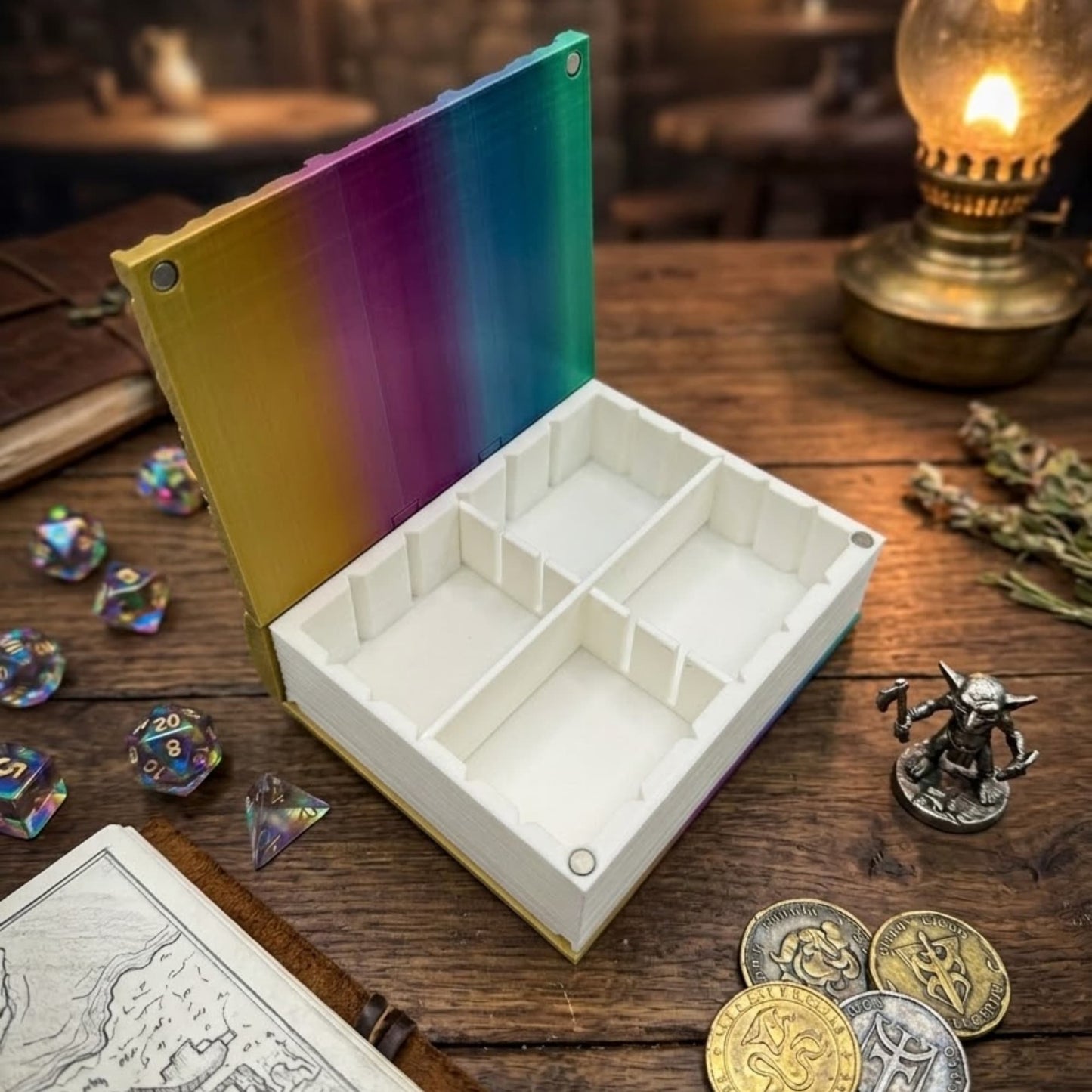 D20 Zauberwürfel Box