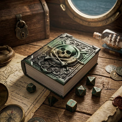 Totenkopf Zauberwürfel Box