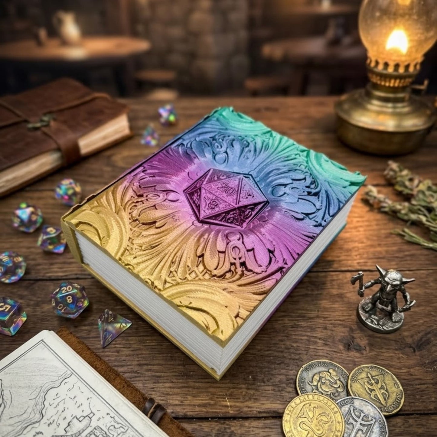 D20 Zauberwürfel Box