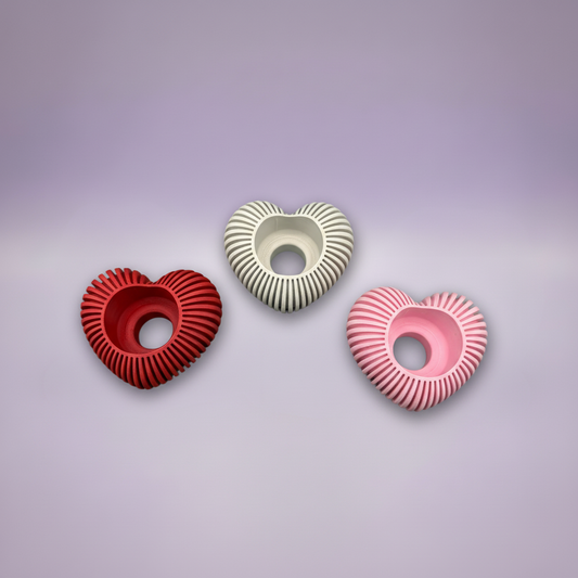 Alle drei Kerzenhalter