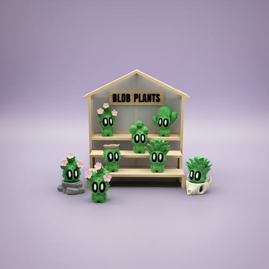 Blob-Kakteen Regal 2000x2000px