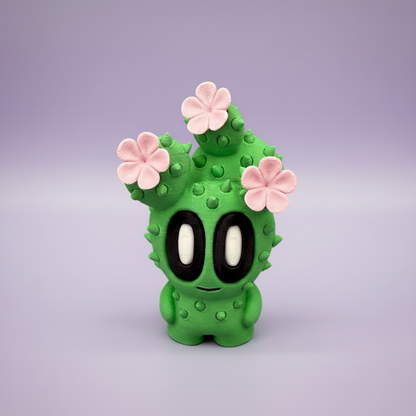 Blob-Kaktus mit Blume 2000x2000px