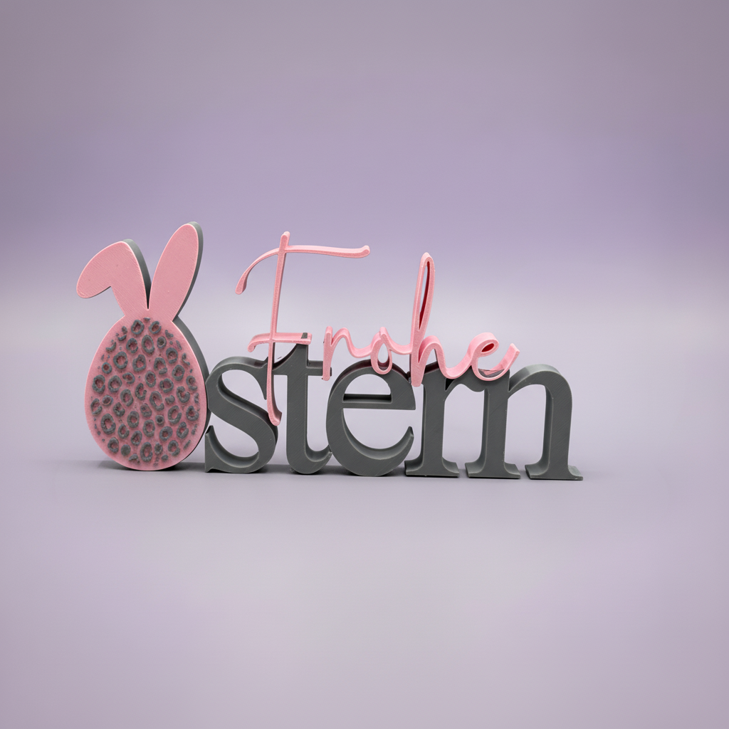 Frohe Ostern Pink – Lavendel Hintergrund