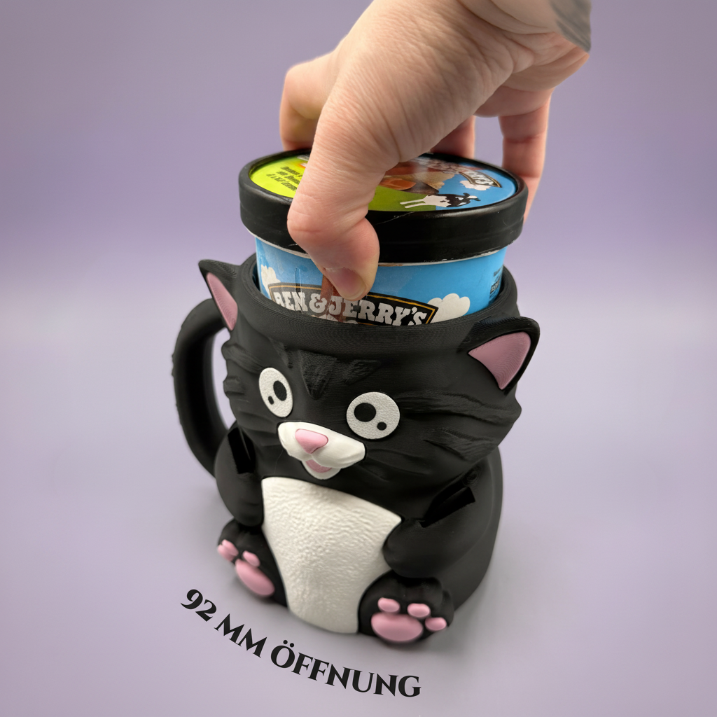 Schwarze Katze 92mm Öffnung
